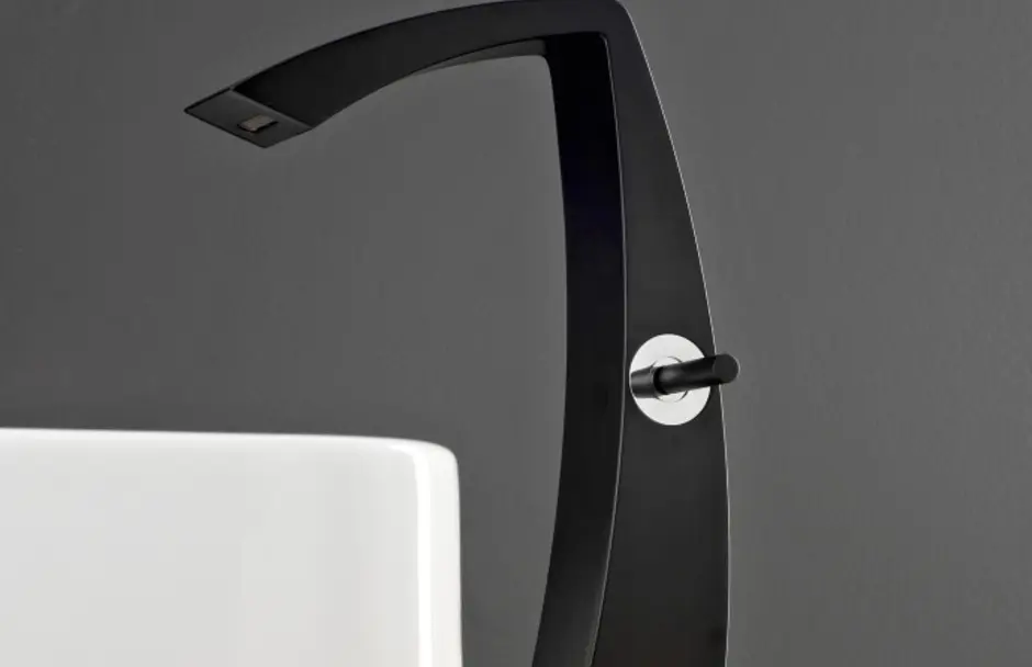 Aquabrass Matte Black Faucet at TAPS Bath Showrooms