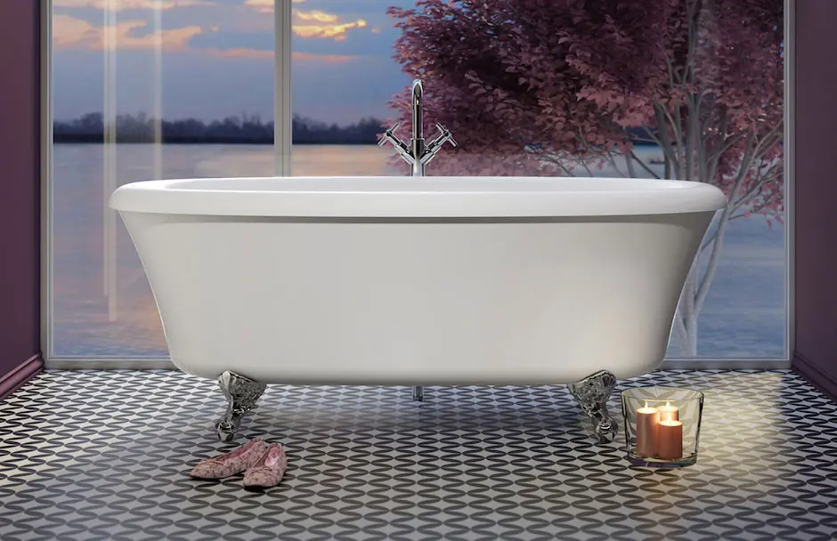 BainUltra Ball Foot Bathtub From TAPS Bath Showrooms