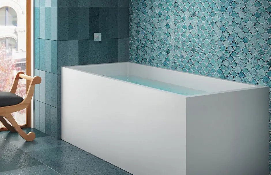 BainUltra Rectangular Deepsoak Bathtub from TAPS Bath Showrooms