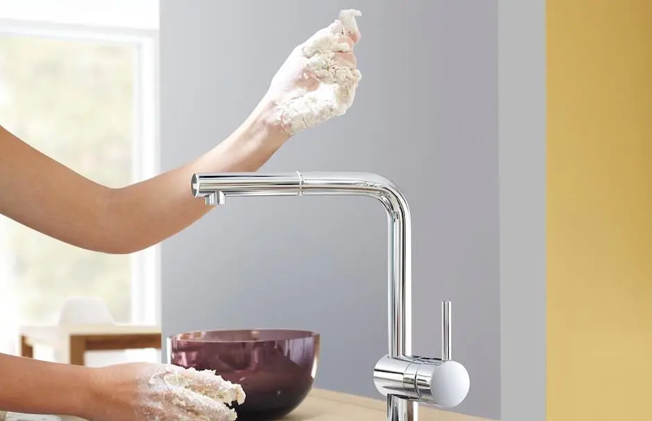 GROHE Minta Touch Faucet at TAPS kitchen and bath showrooms