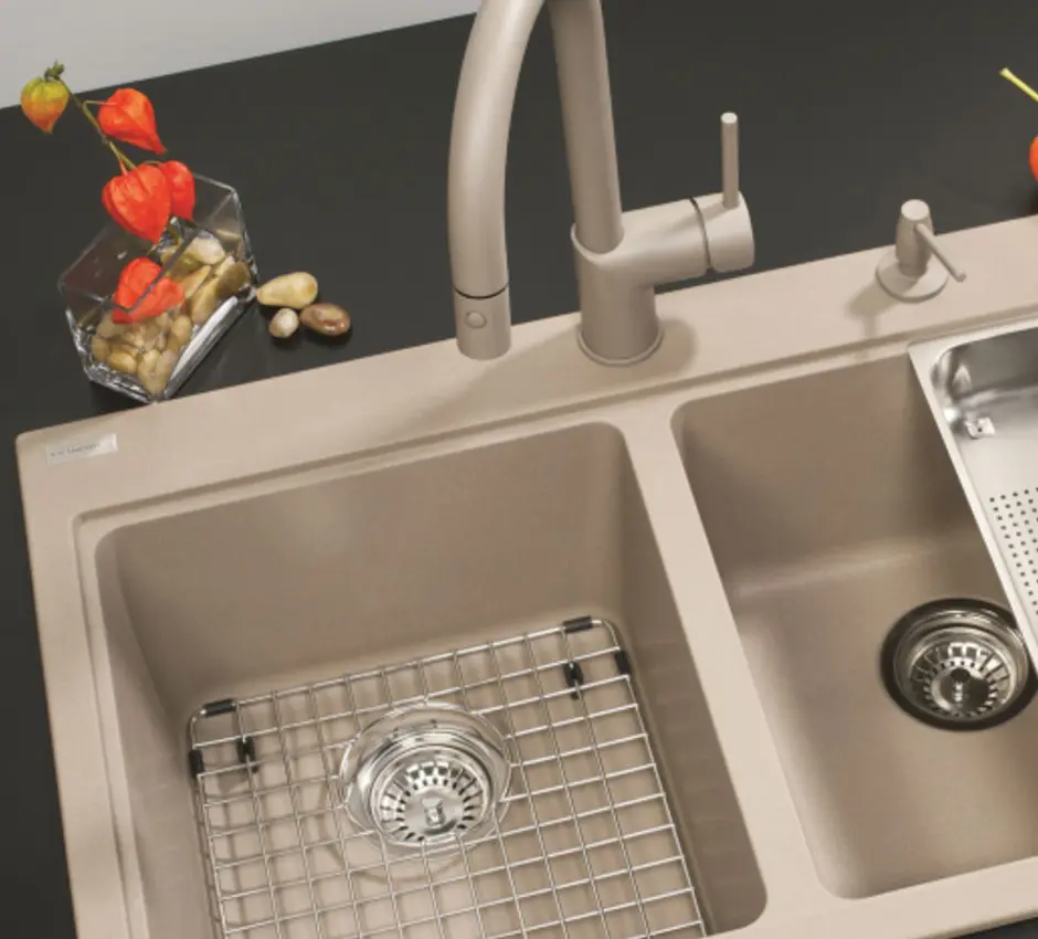 Kindred Double Bowl Sink at TAPS Kitchen and Bath Showrooms