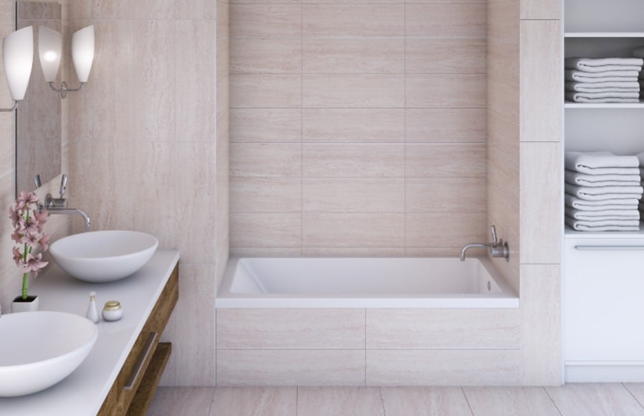 Mirolin Shower Tub Combination at TAPS Bath and Kitchen Showrooms