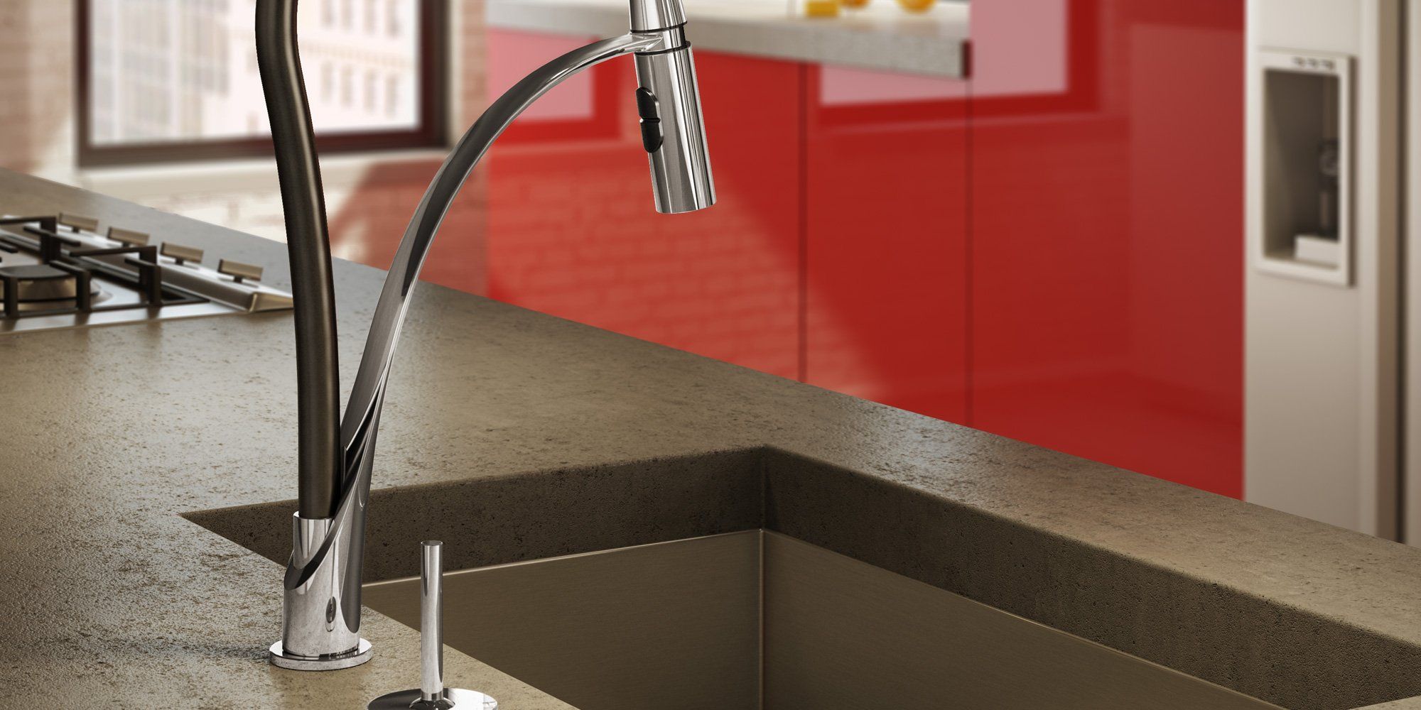 Aquabrass faucet design for kitchen