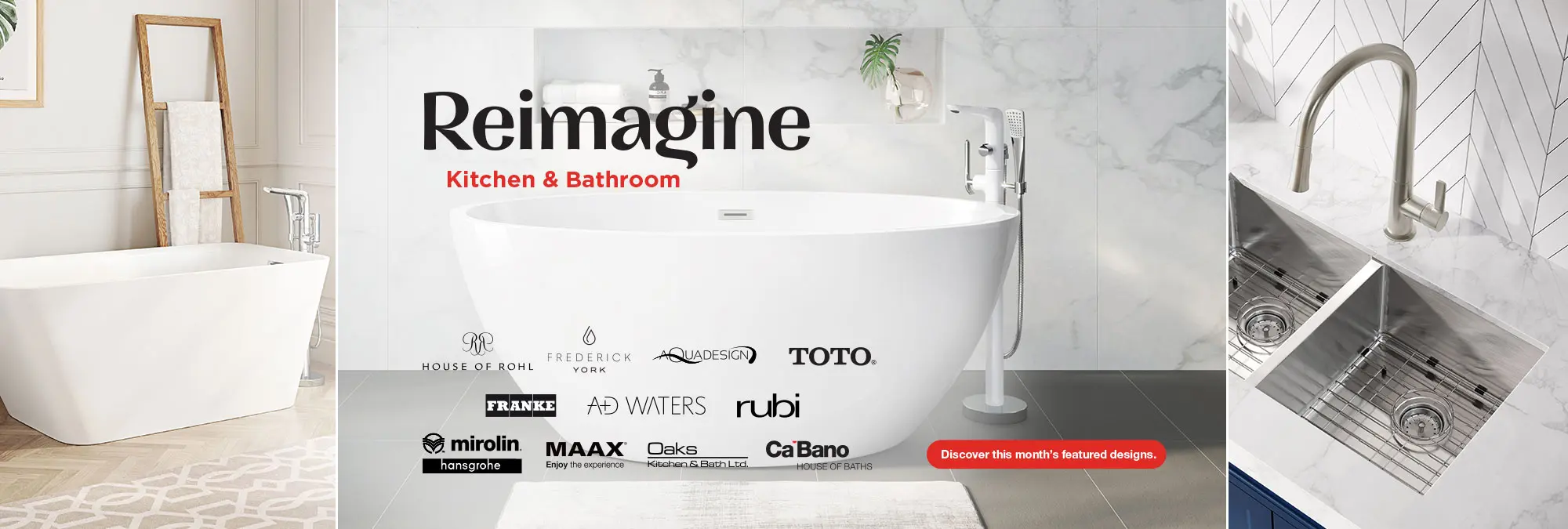 Reimagine Kitchen & Bathroom Banner