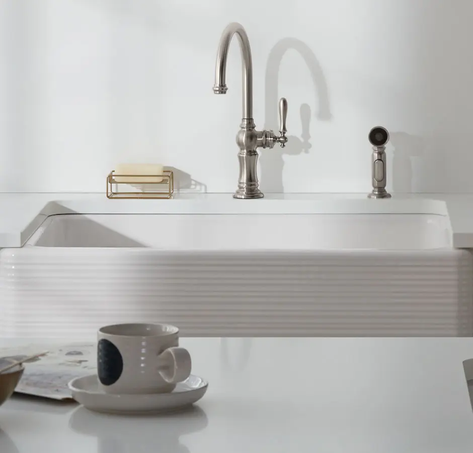 Kohler Kitchen Sink Faucet and Spray At TAPS Bath and Kitchen Showrooms
