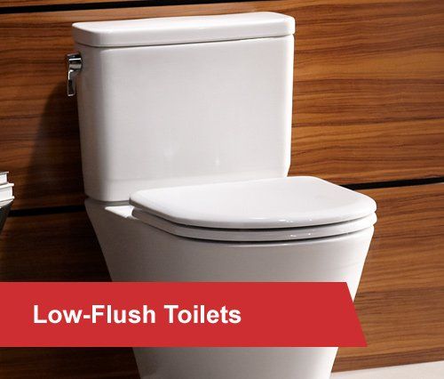 low flush toilets