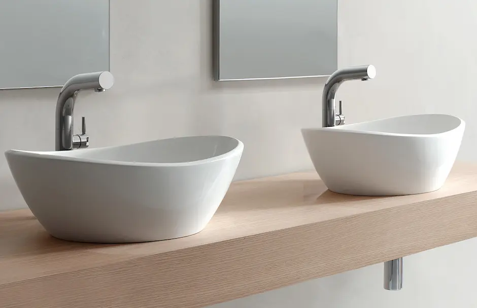 Victoria + Albert Double Sinks At TAPS Bath and Kitchen Showrooms